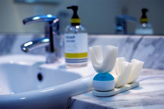 Amabrush It definitely doesn't look like your regular toothbrush.